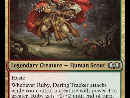 Ruby, Daring Tracker (WOE-212) - Wilds of Eldraine [Uncommon] Online Sale