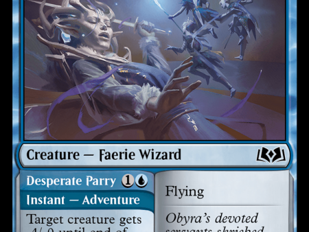 Obyra s Attendants    Desperate Parry (WOE-063) - Wilds of Eldraine [Common] Cheap