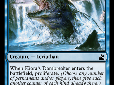 Kiora s Dambreaker (RVR-048) - Ravnica Remastered [Common] Sale