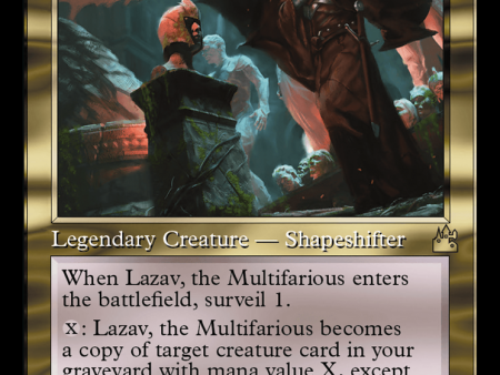 Lazav, the Multifarious (RVR-371) - Ravnica Remastered [Rare] For Sale