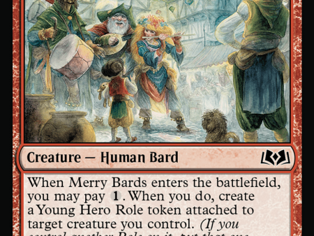 Merry Bards (WOE-140) - Wilds of Eldraine [Common] For Cheap