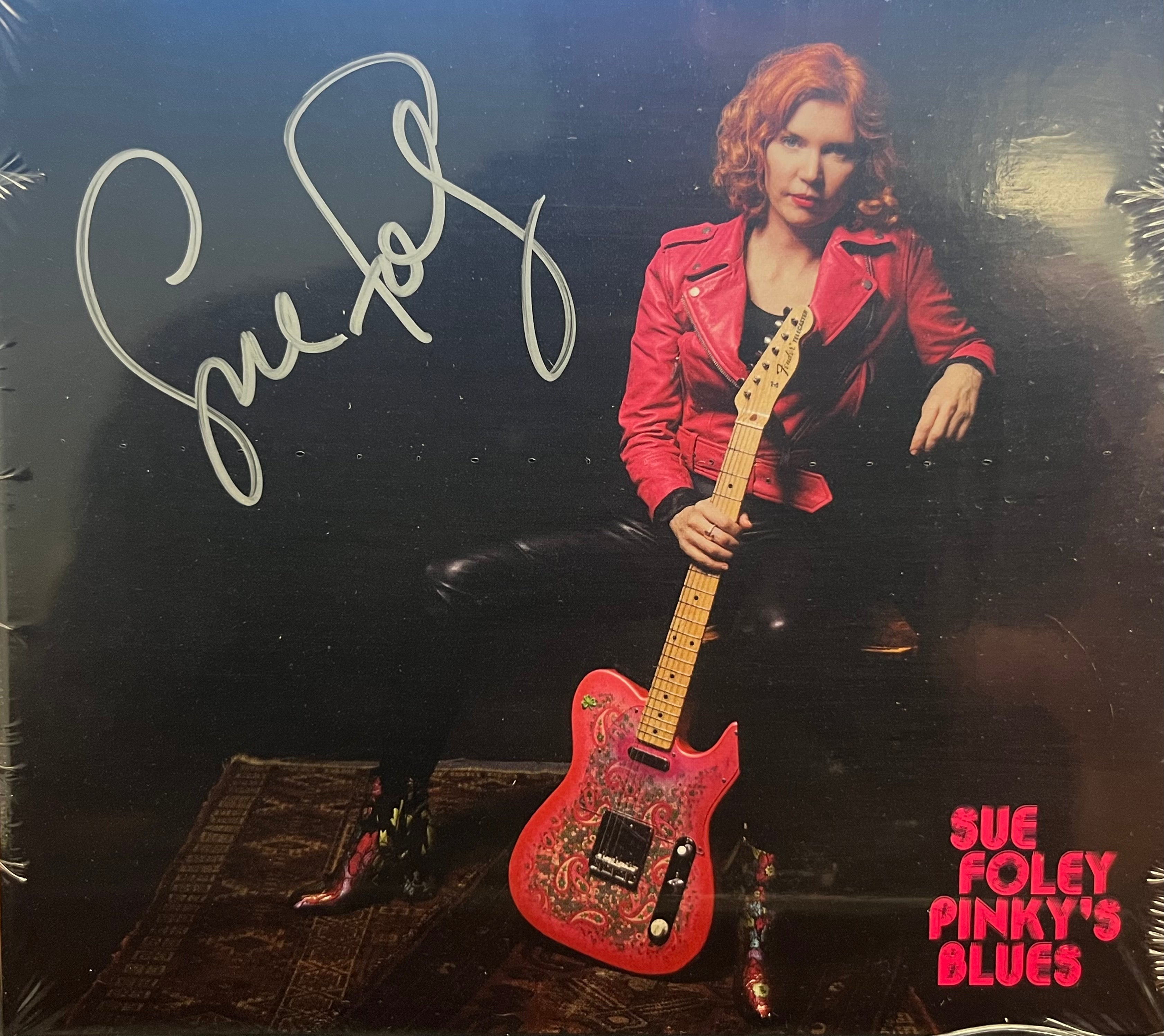 Sue Foley - Pinky s Blues (Signed) (Used CD) Sale