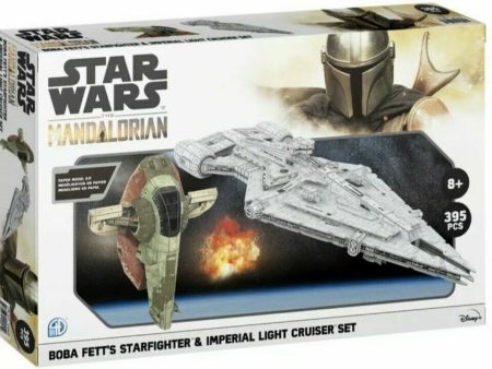 STAR WARS: MANDALORIAN: BOBA FETT S STAR - PAPERMODEL KIT Hot on Sale